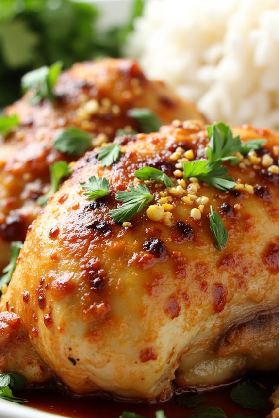 zesty lemon garlic chicken