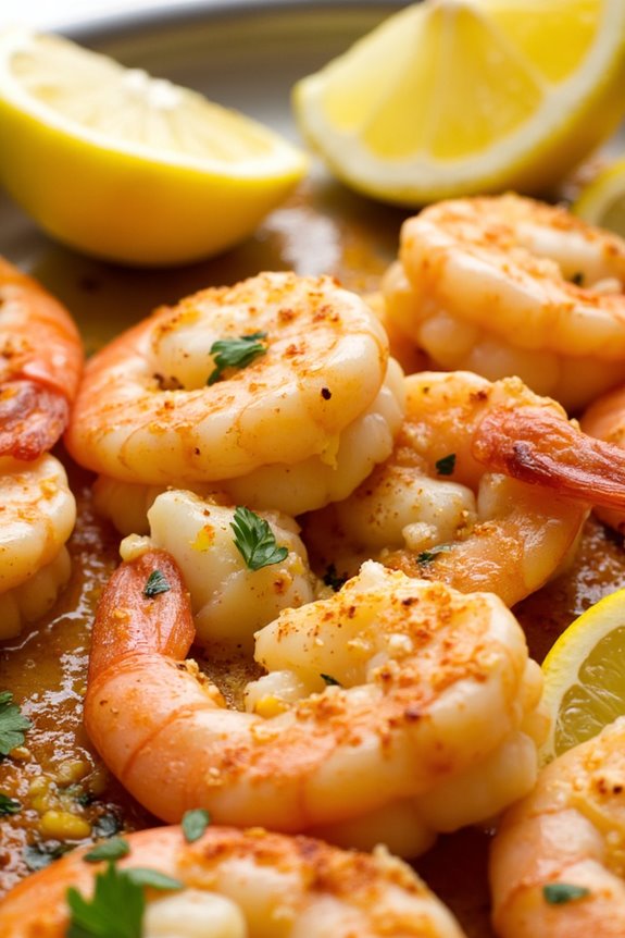 zesty shrimp cooked slowly