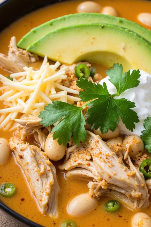 zesty white chicken chili recipe
