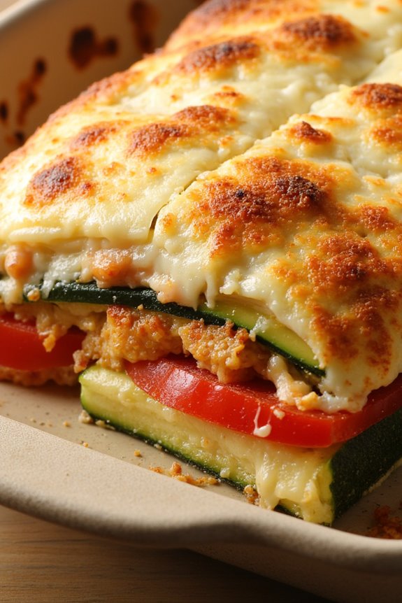 zucchini tomato parmesan casserole