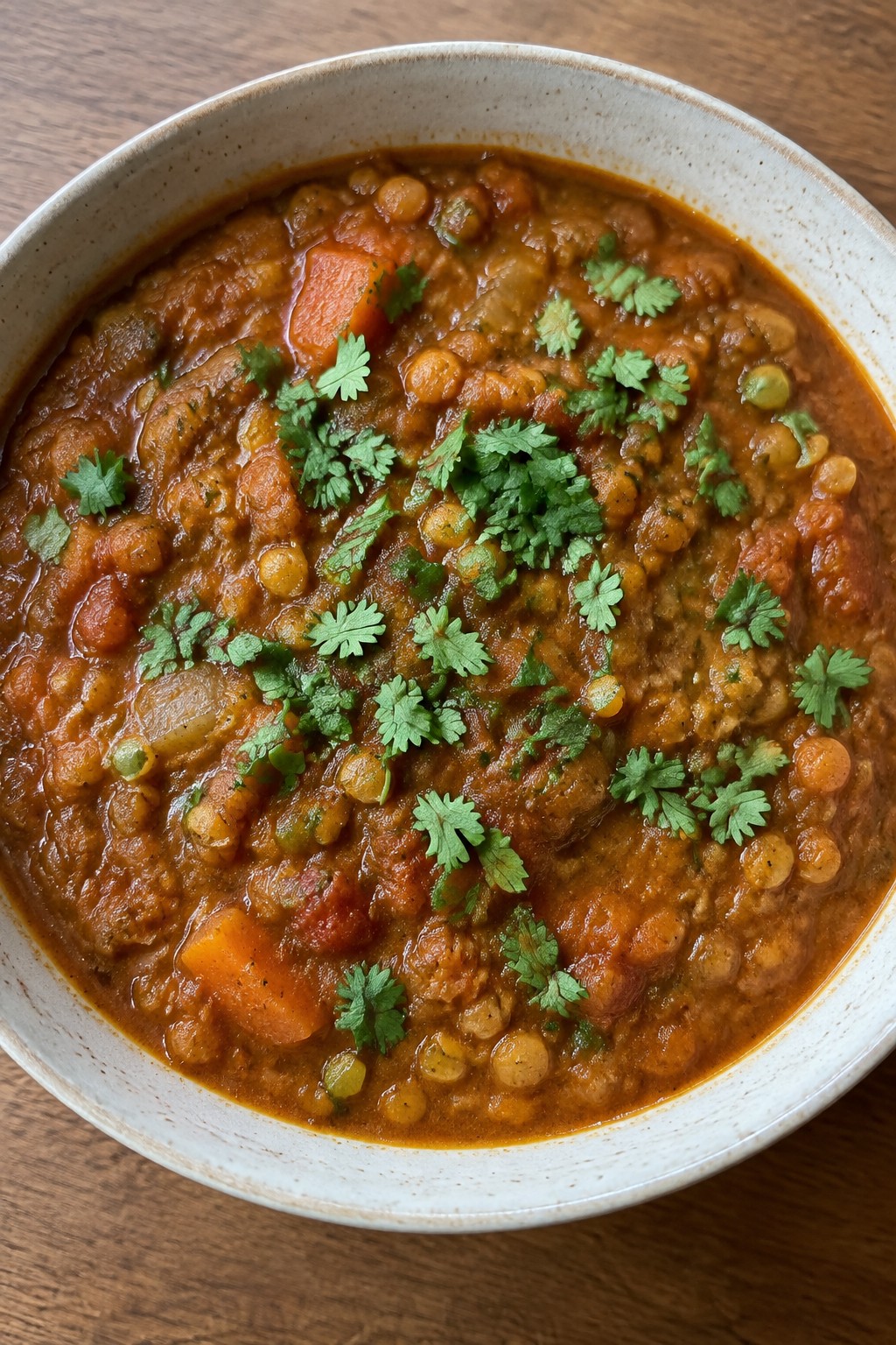Ethiopian Berbere-Spiced Lentil and Split Pea Soup