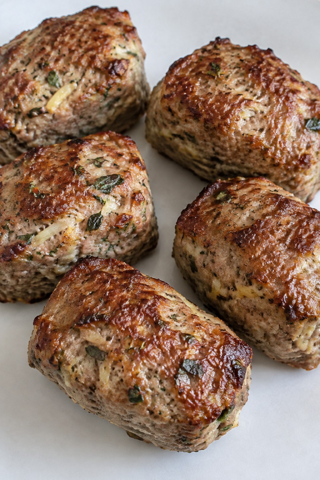 Apple Sage Pork Mini Meatloaves