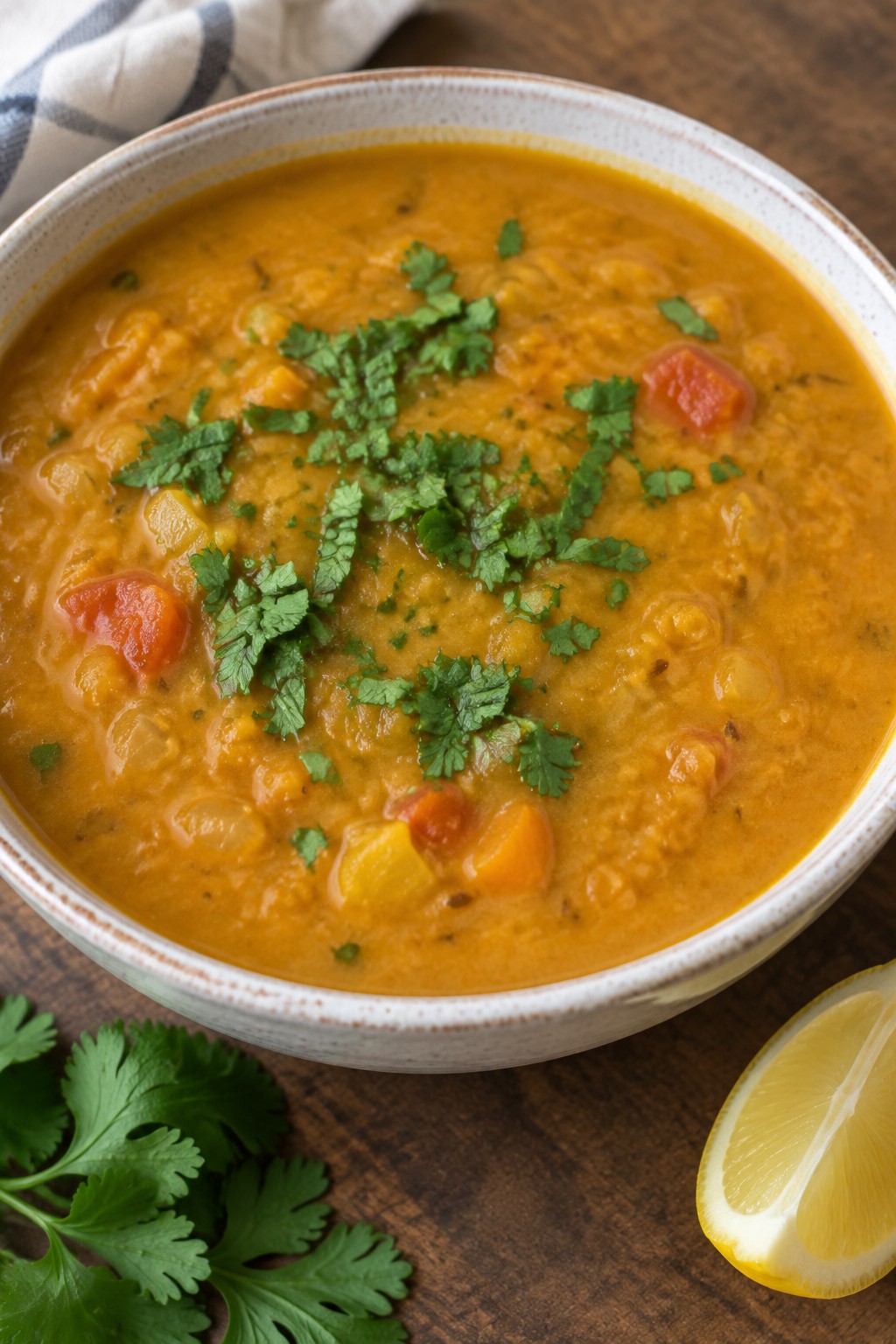 Indian Red Lentil Dal Soup