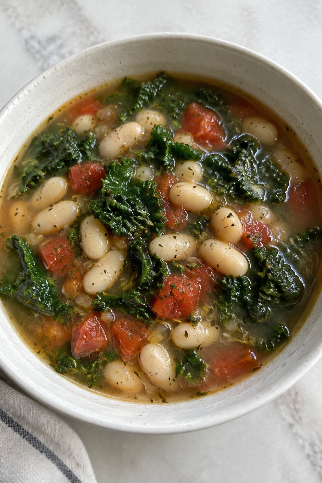 Tuscan White Bean and Kale Soup