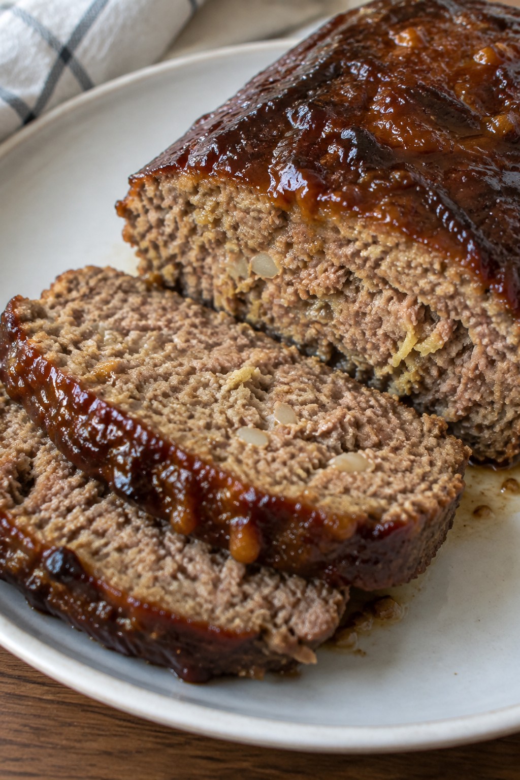 Ginger Soy Brown Sugar Meatloaf