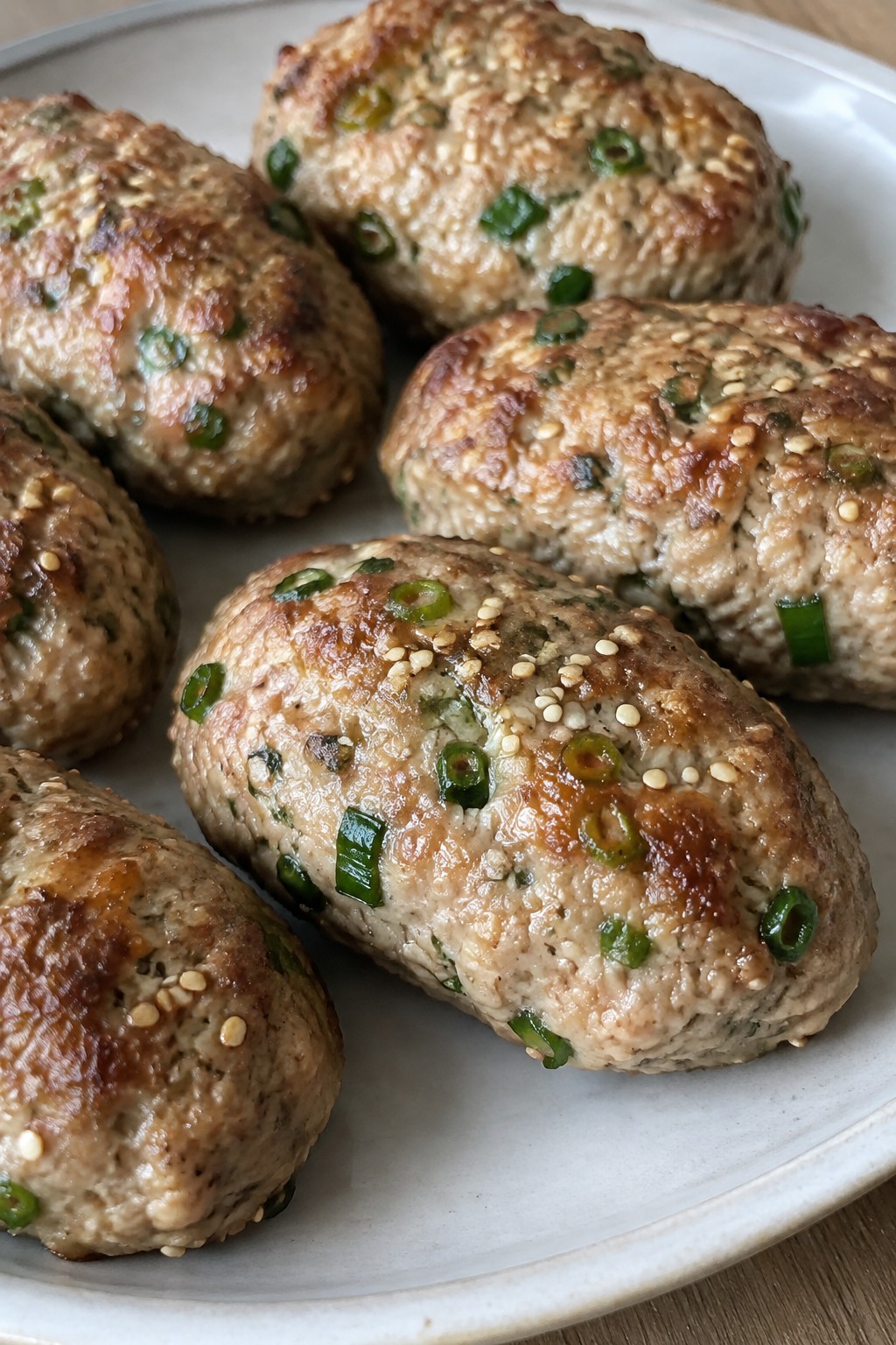 Mini Asian Sesame Ginger Meatloaves