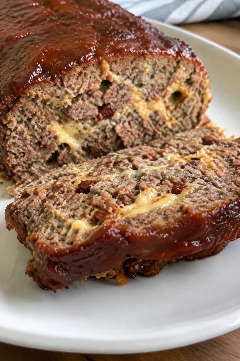 Spicy Chipotle and Pepper Jack Meatloaf
