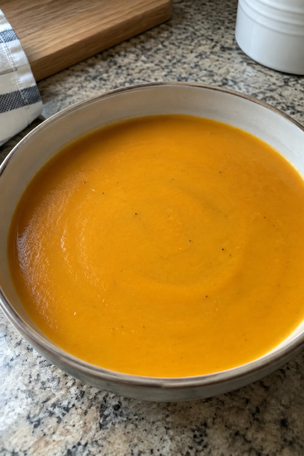 Roasted Butternut Squash and Apple Soup