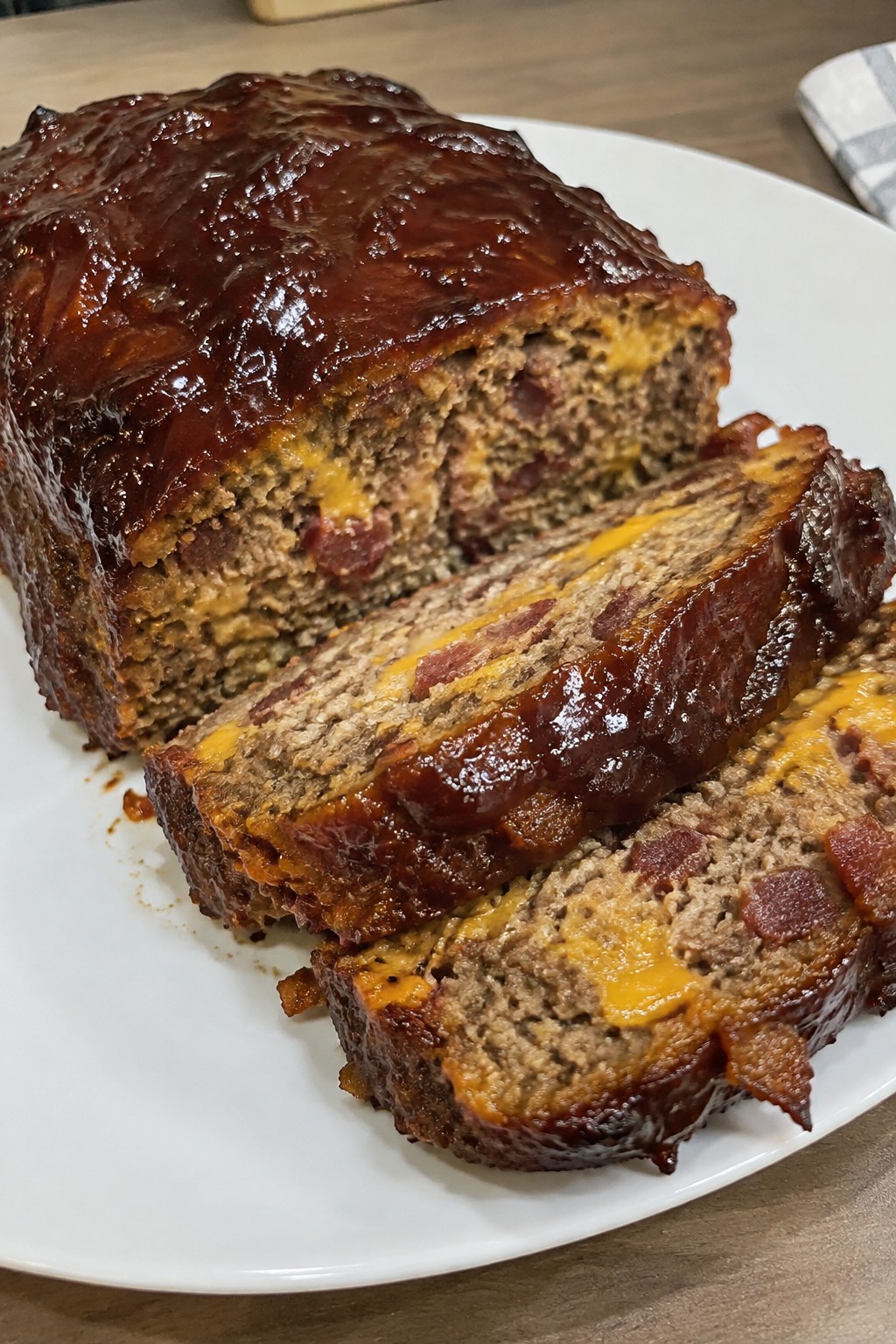 BBQ Bacon Cheddar Meatloaf