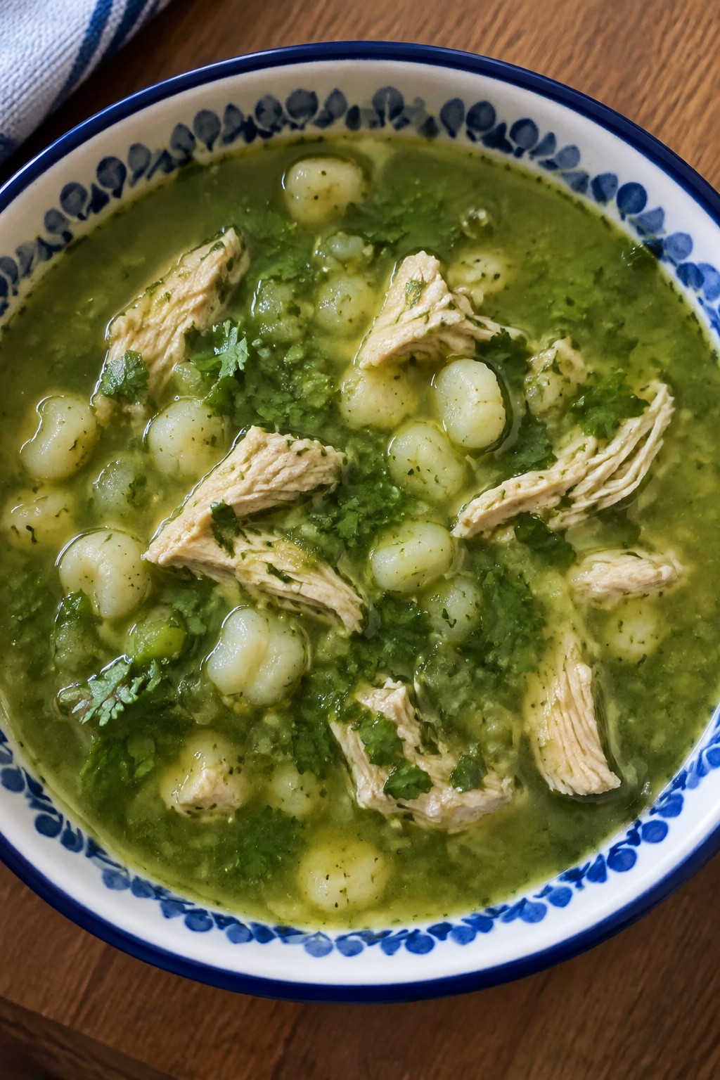 Mexican Chicken Pozole Verde
